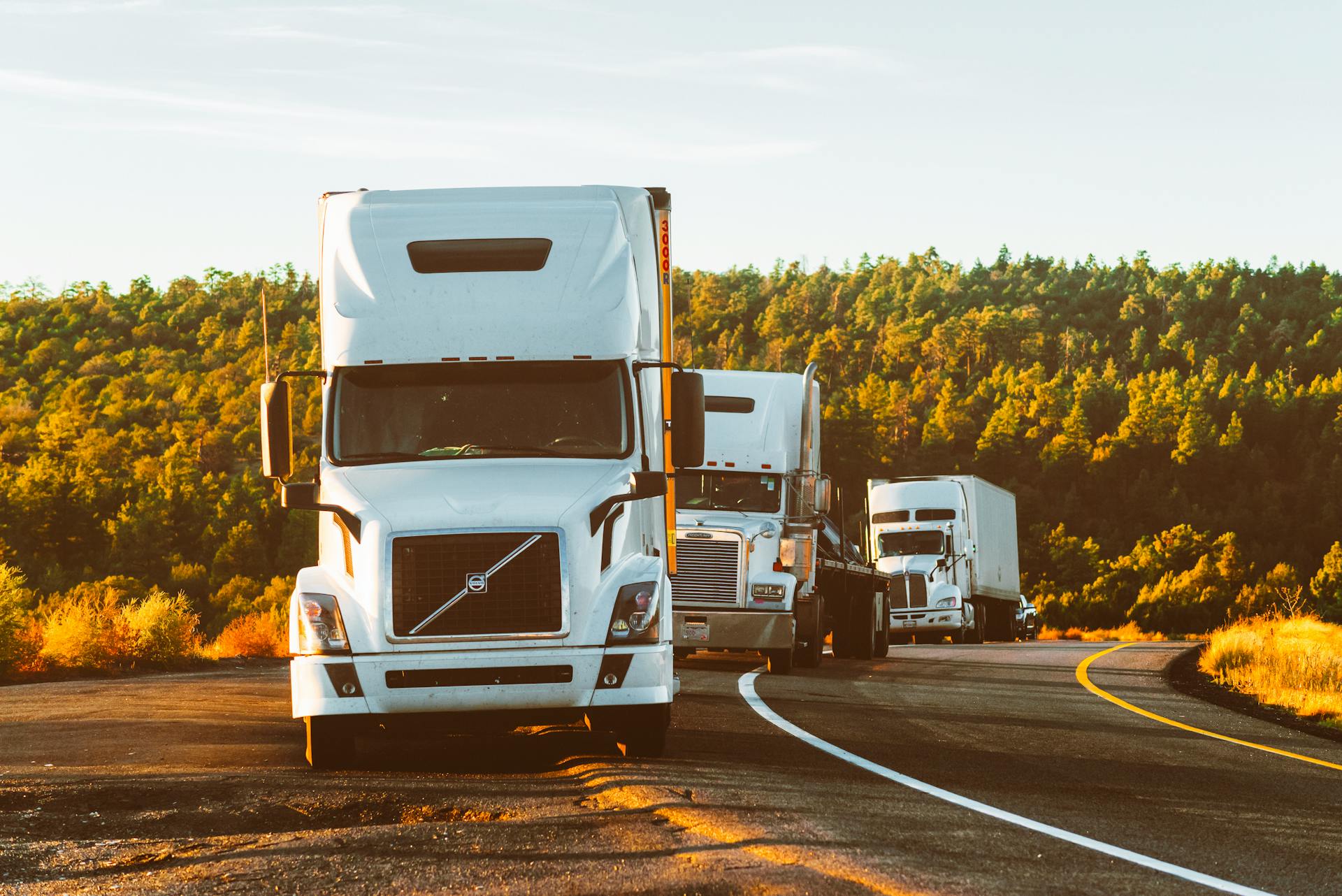 SEFER TRUCKING LLC on the road